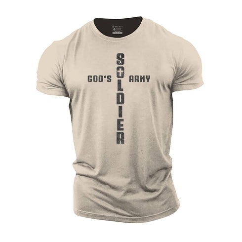 Men's God's Army Cotton T-Shirt